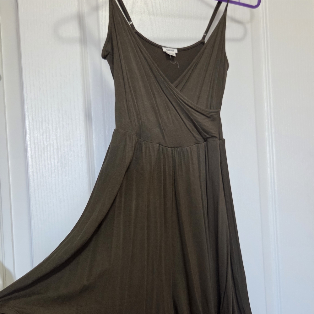 Garage Olive Maxi Dress